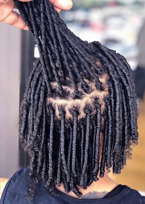 Starter Locs with Comb Coils