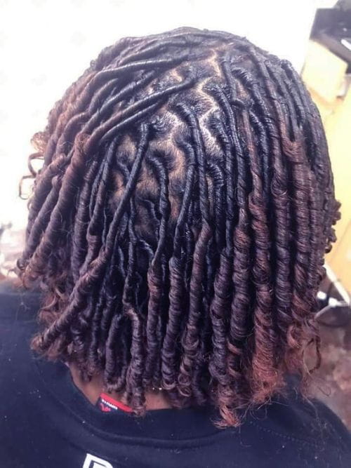 Starter Locs with Comb Coils