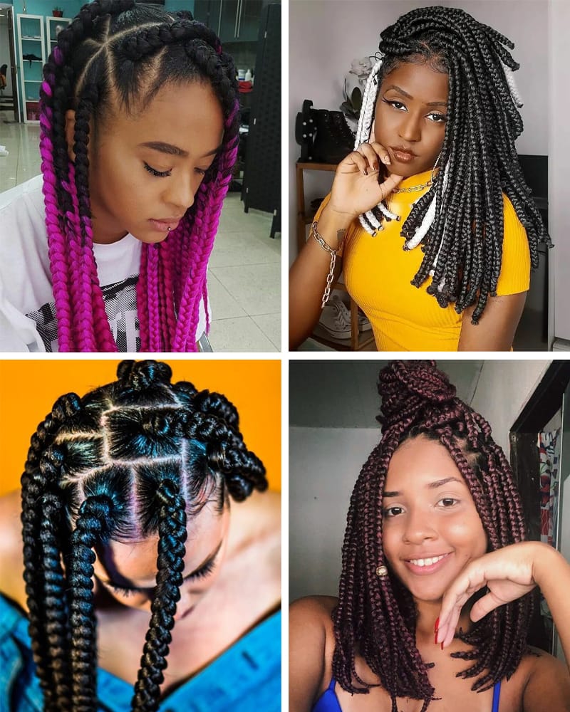 Trending Jumbo Box Braids