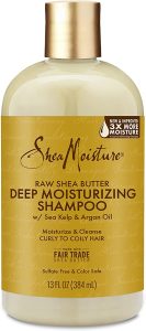 SheaMoisture Shampoo Deep Moisturizing For Dry, Damaged Or Transitioning Hair Raw Shea Butter Sulfate