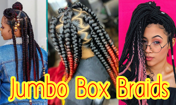 43 Big Box Braids Hairstyles for Black Hair  StayGlam