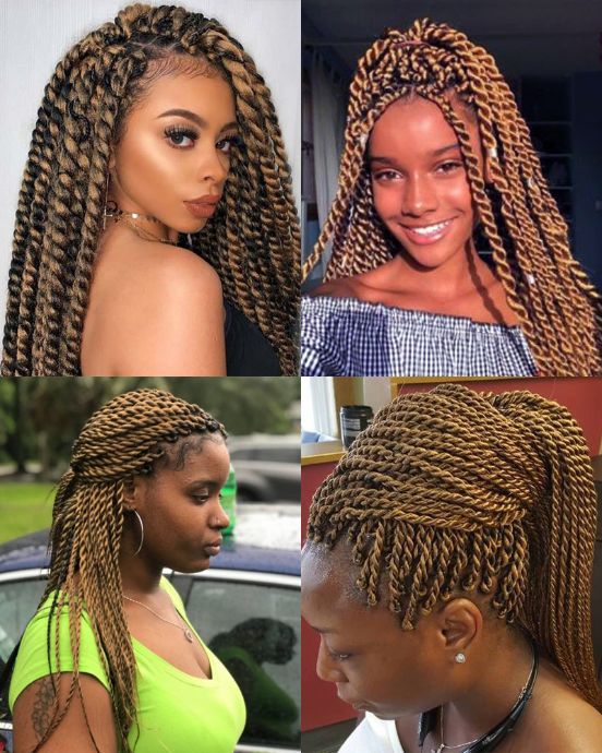 Blonde Twists