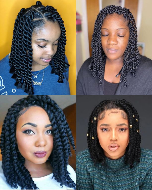 Bob with Senegalese Twists