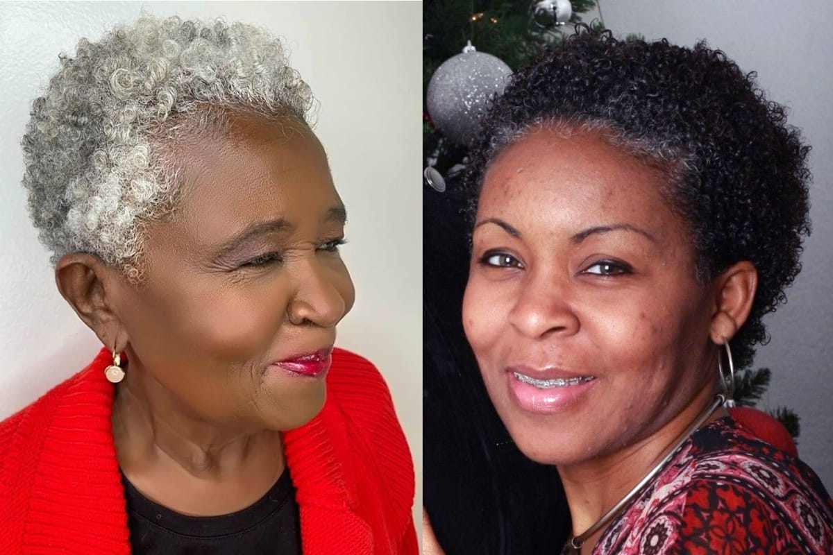 Natural Hairstyles For Black Women Over 50
