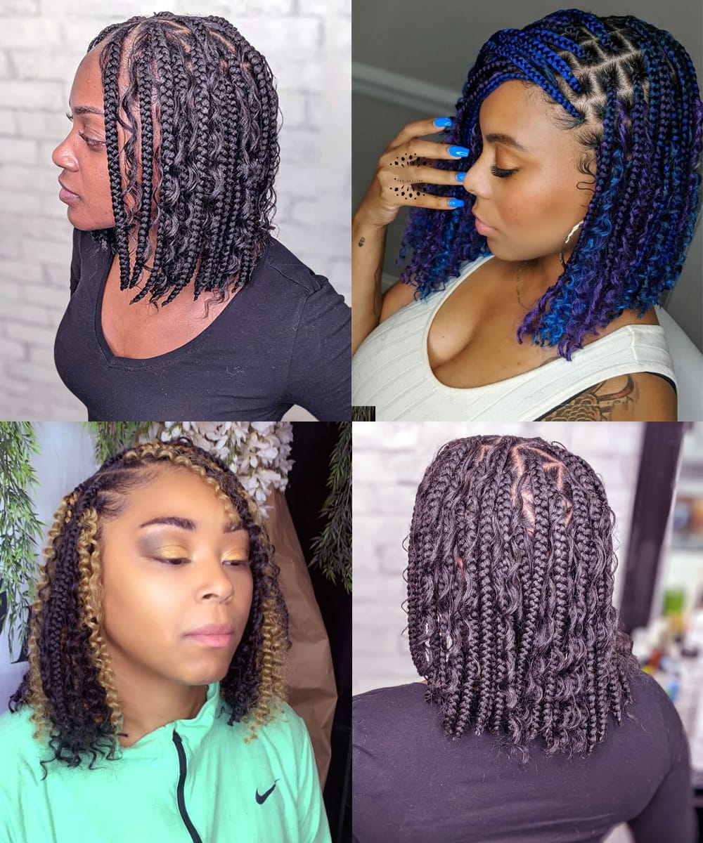 Bohemian Bob Braids