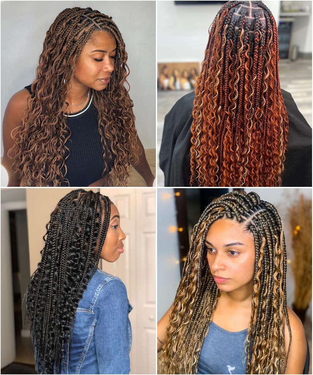 Boho Box Braids