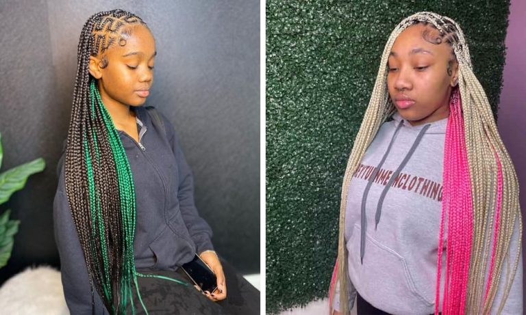 50+ Peekaboo Braids Ideas: Ultimate 2025 Style Guide - Curly Craze