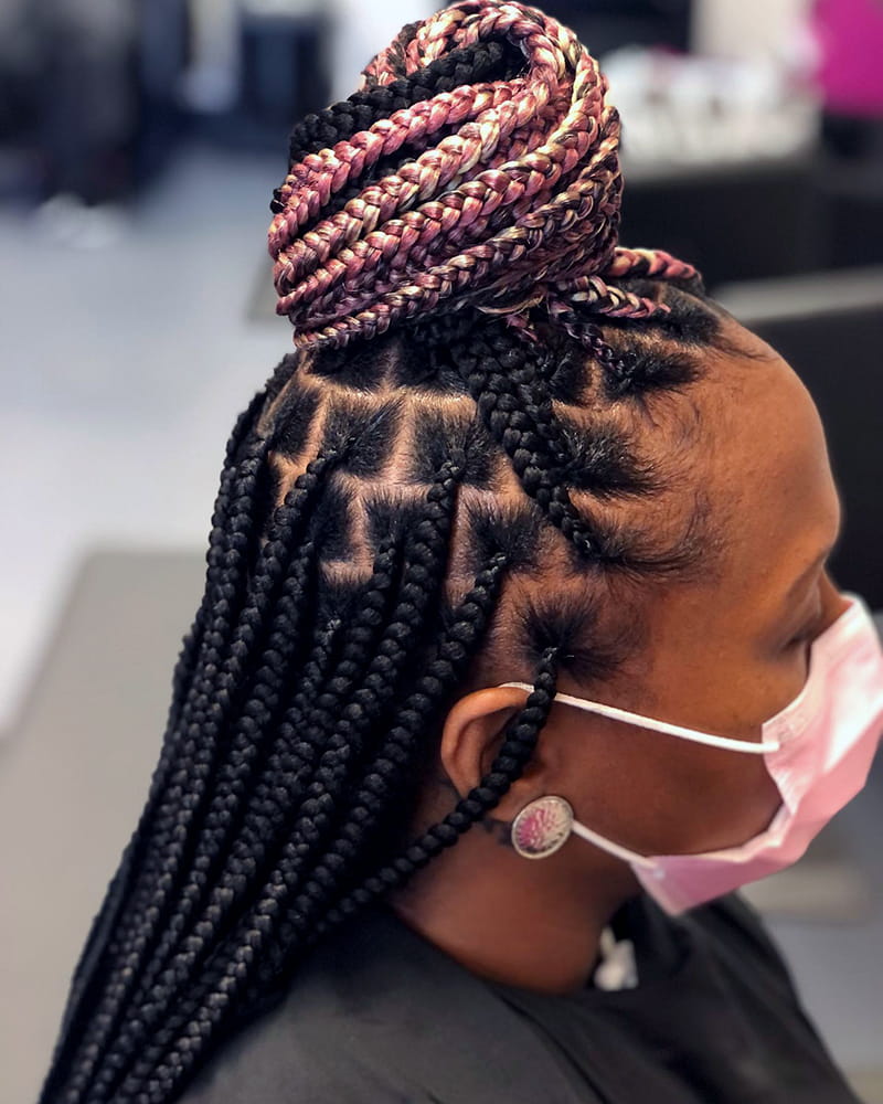 Braided Half Updo