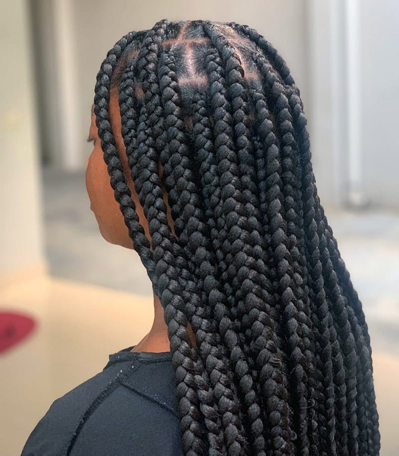 Braids Styles Without Knots