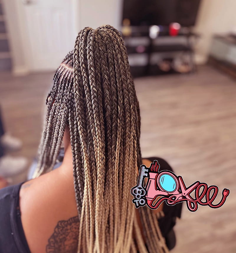 Ombre Braids