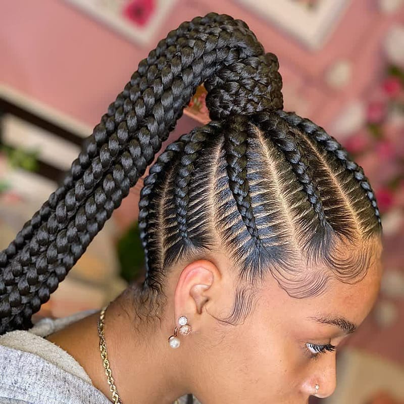 Feed in Cornrows