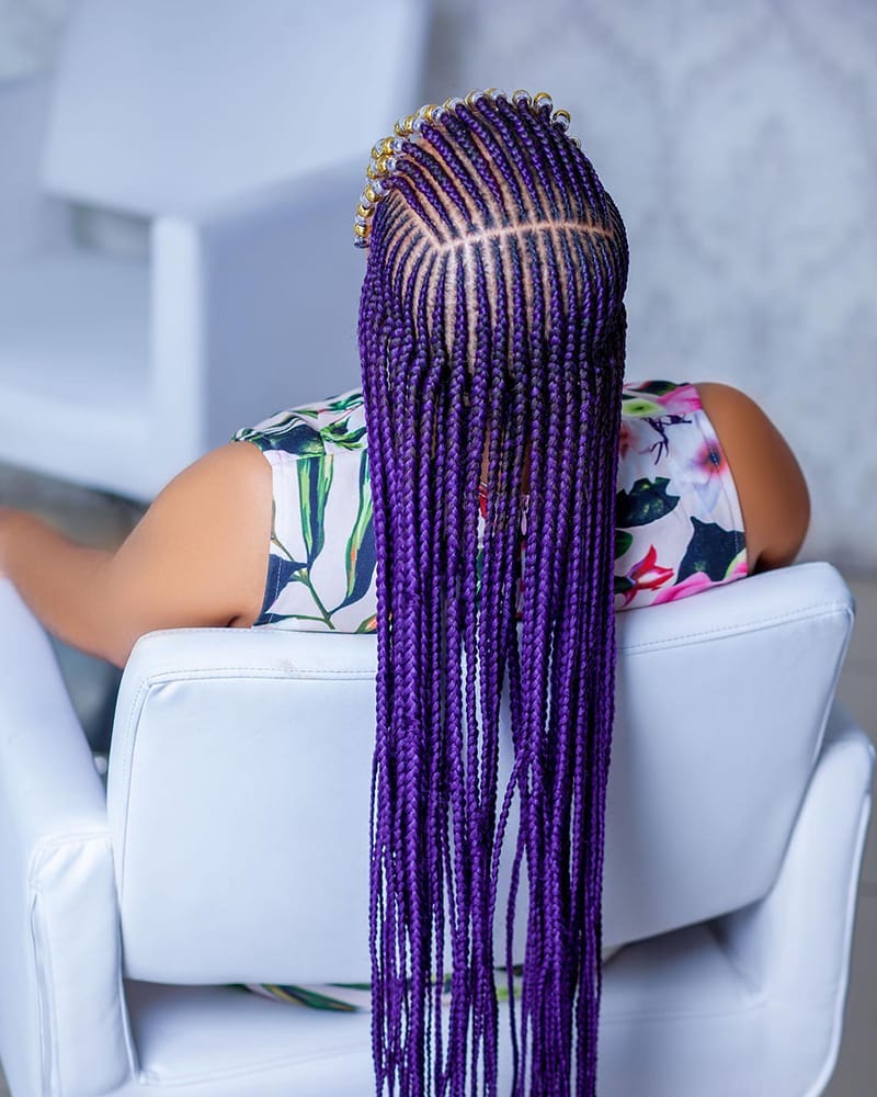 Purple Braids