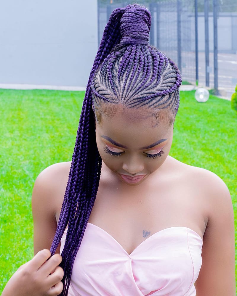 Purple Braids