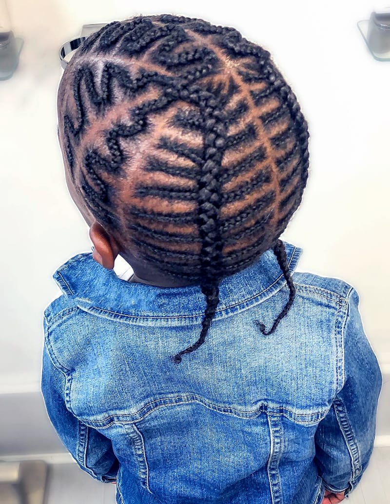 Zigzag Cornrows