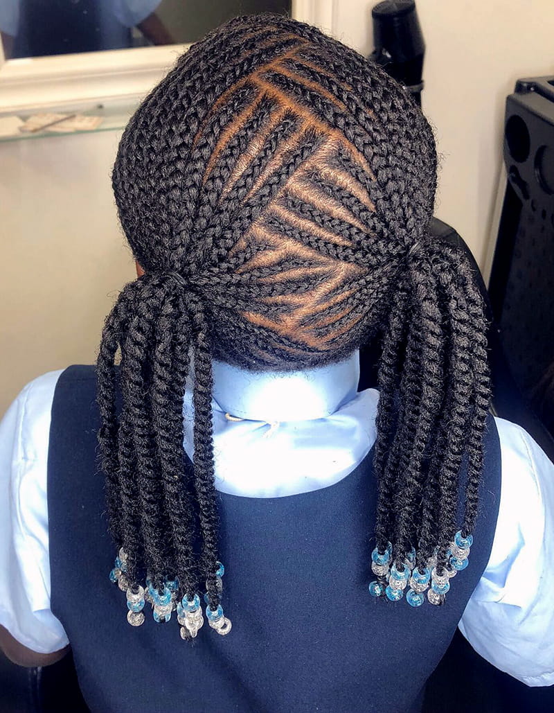 Zigzag Cornrows