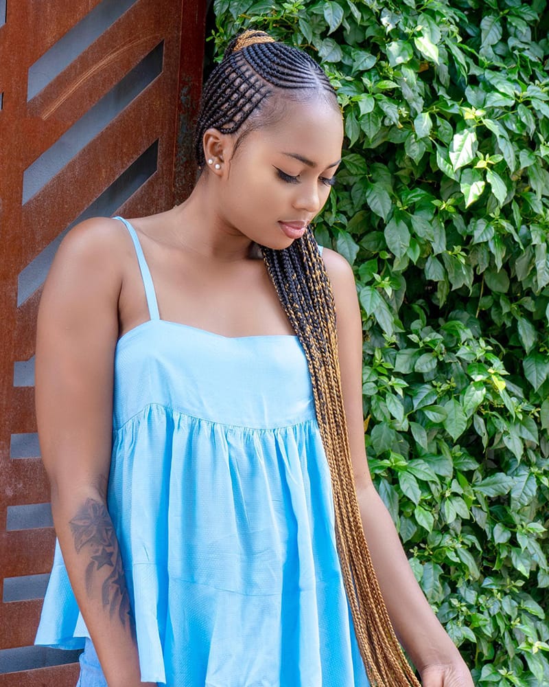 Hip-Length Tribal Braids