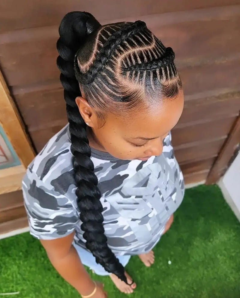 Chunky Cornrows