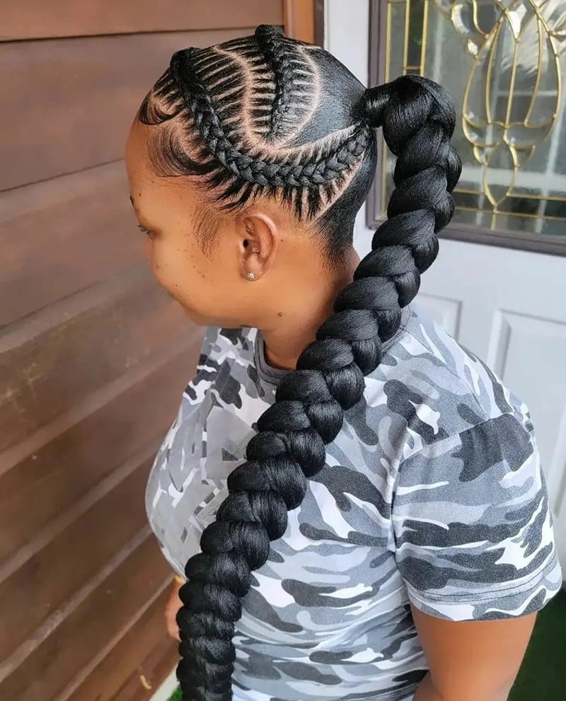 Chunky Cornrows