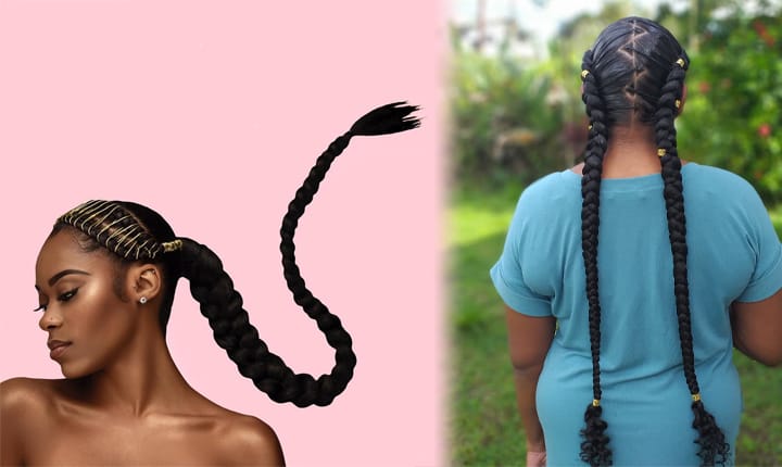 TWO BRAIDS HAIRSTYLES - Rem Beautys