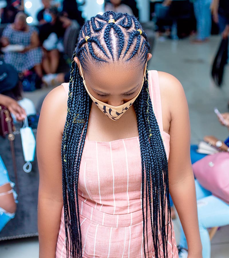 Tribal Cornrows Braids