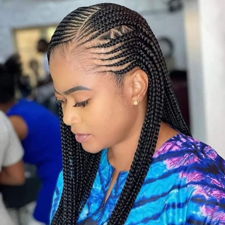 Side Part Tribal Braids: 80+ Styling Ideas to Elevate Your Braiding ...