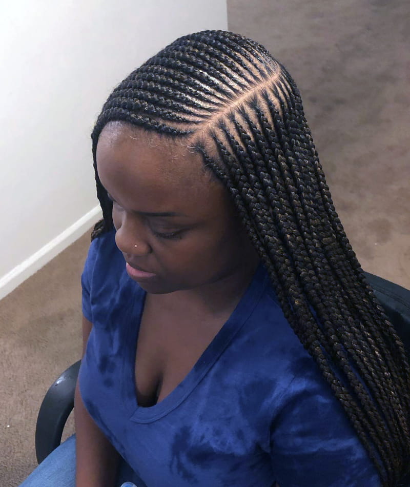 Large Tribal Braids