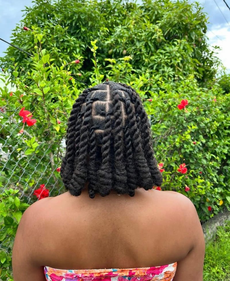 Short Thick Braids