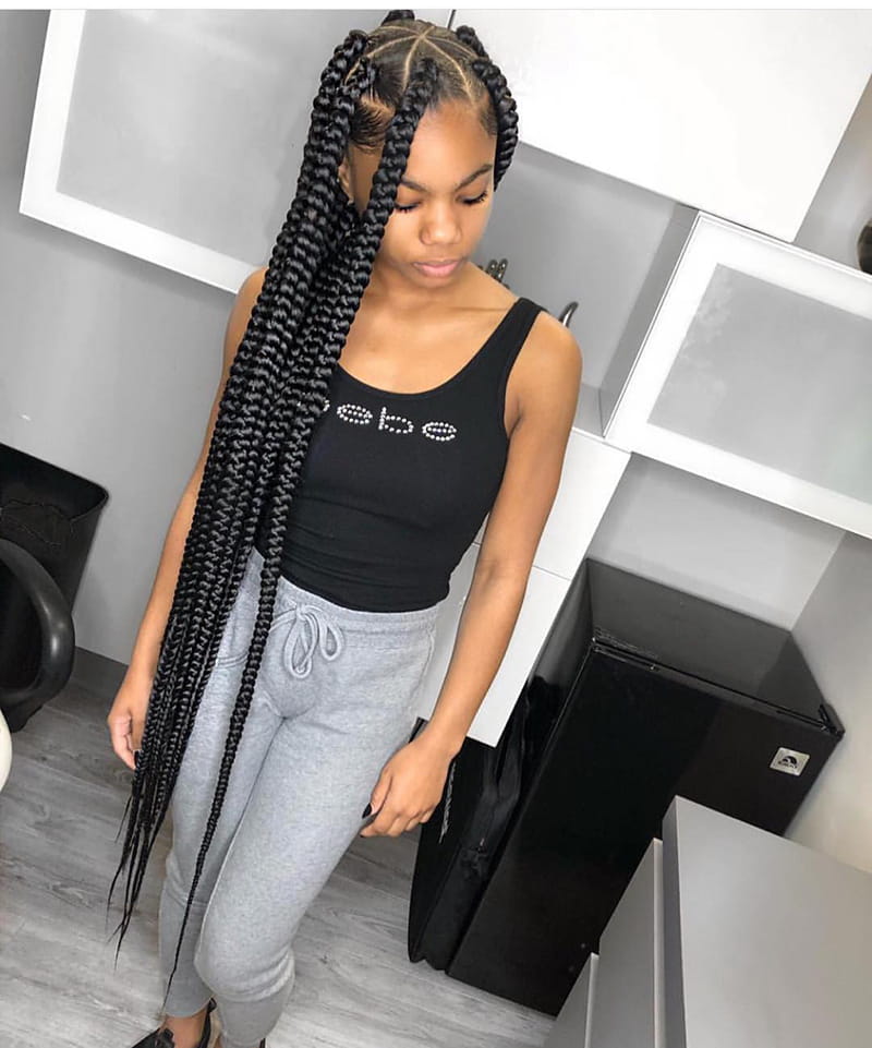 Super Long Box Braids