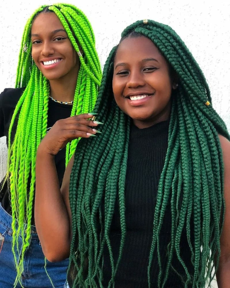 Green Braids