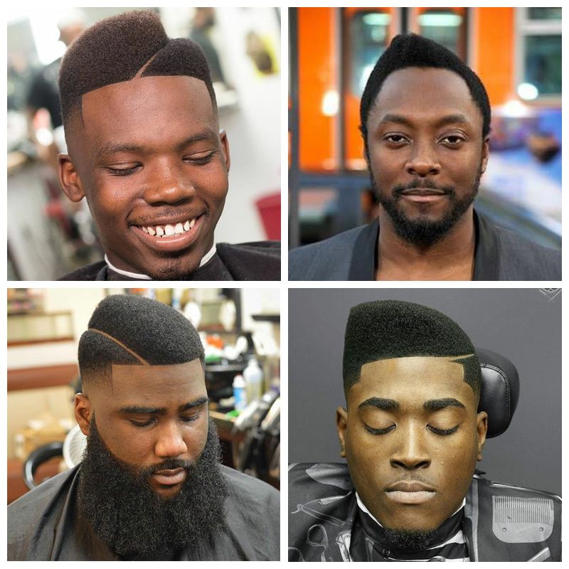 Curved Flat Top Haircuts
