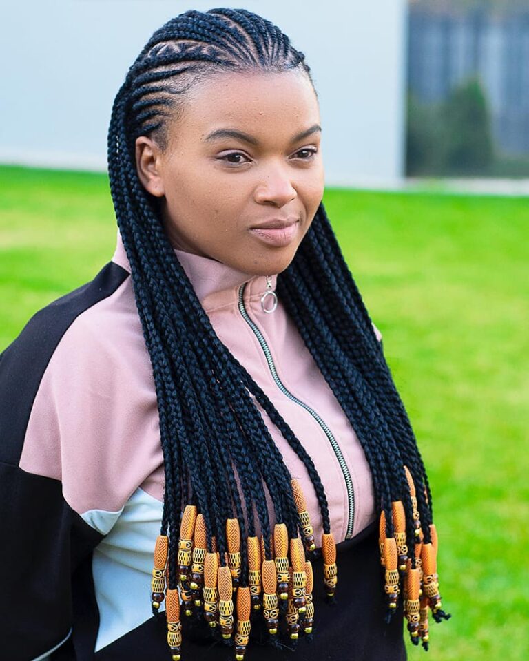 Braids with Beads Hairstyles: 70+ Styles, Bead Types & Care - Curly Craze