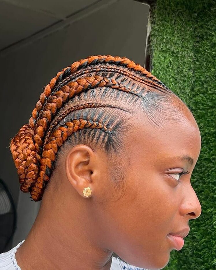 Braided Low Bun