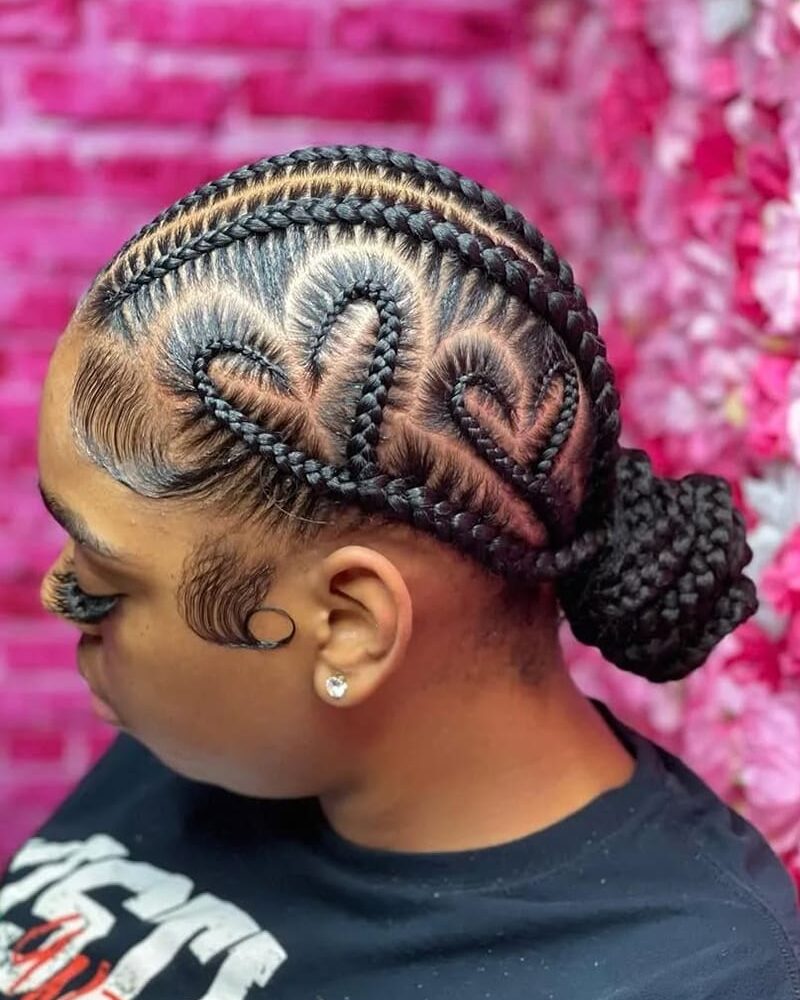 Braided Low Bun
