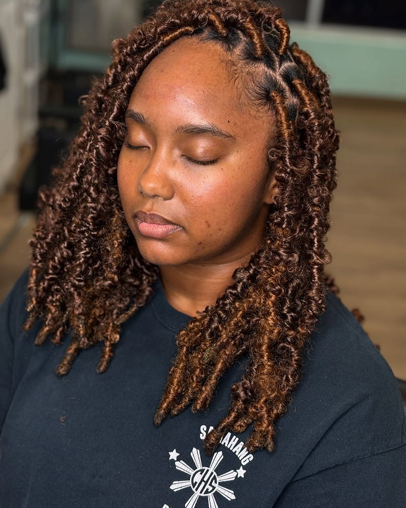 Butterfly Locs Ideas for African American Women