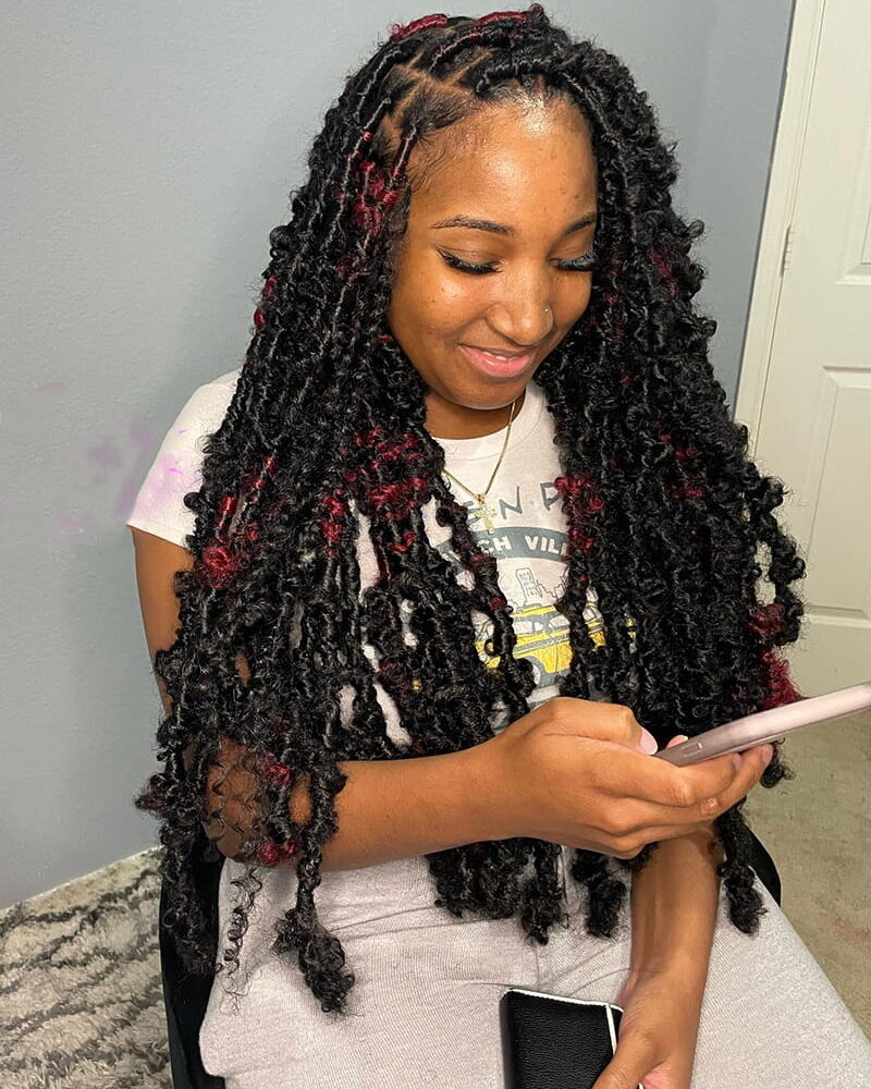 Butterfly Locs Ideas for African American Women