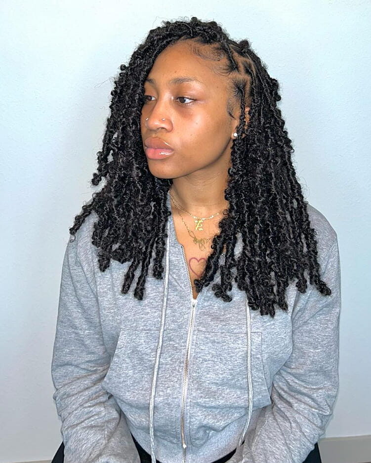 Butterfly Locs Ideas for African American Women