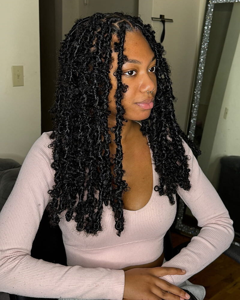 Butterfly Locs Ideas for African American Women