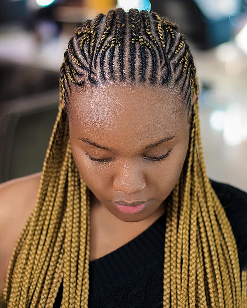 Ghana Braid Styles for Ebony Women