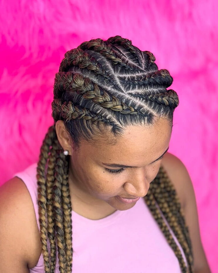 Ghana Braid Styles for Ebony Women