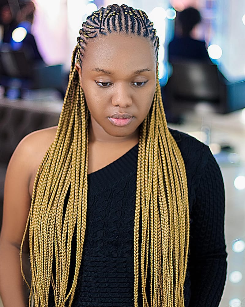 Ghana Braid Styles for Ebony Women