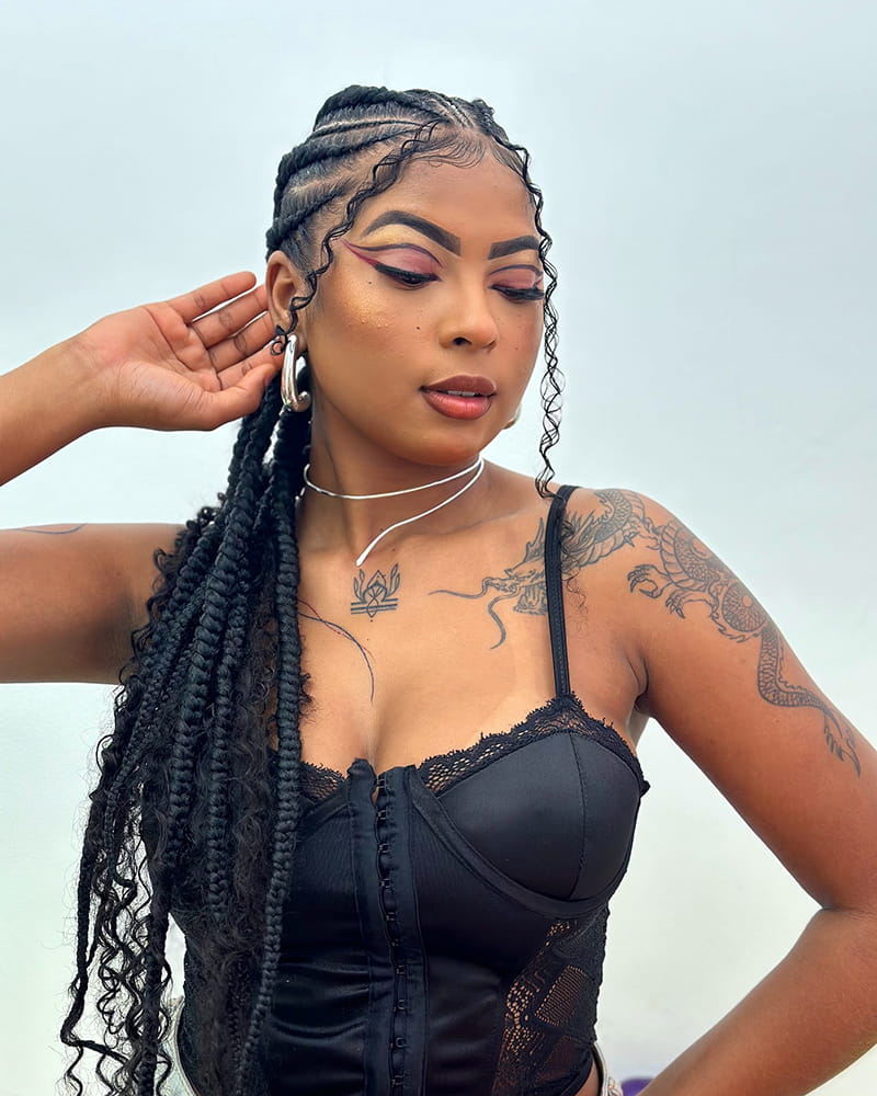 Ghana Braid Styles for Ebony Women