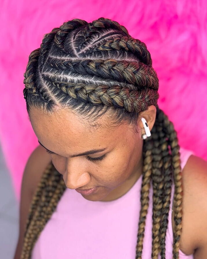 Ghana Braid Styles for Ebony Women