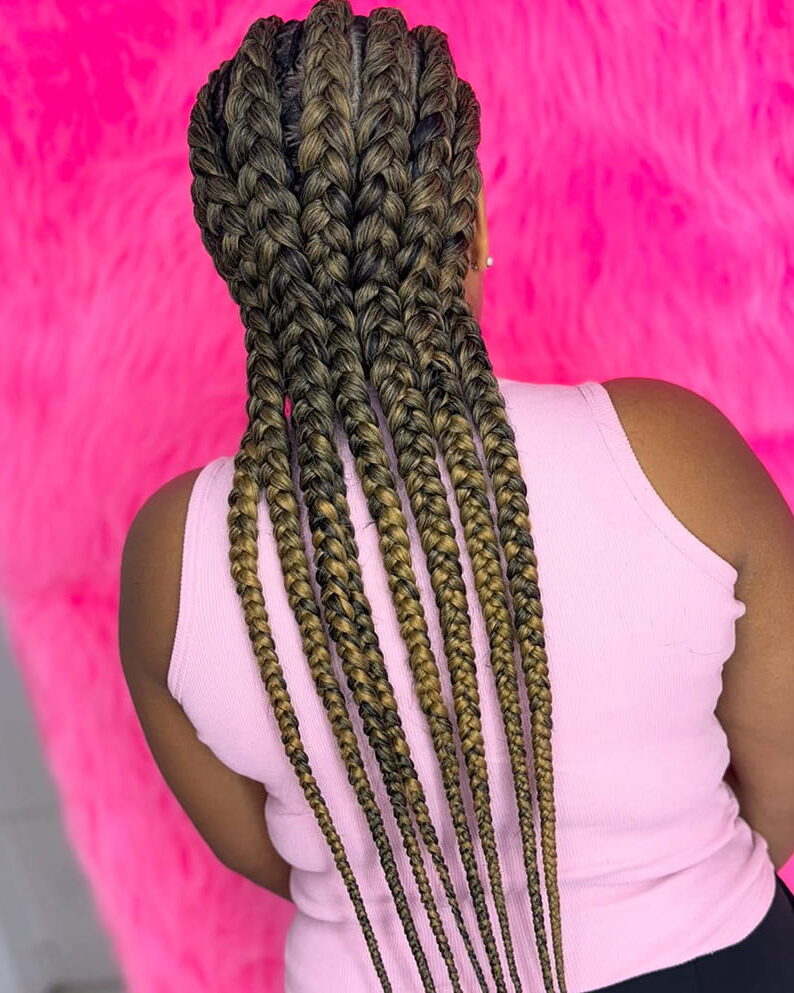 Ghana Braid Styles for Ebony Women