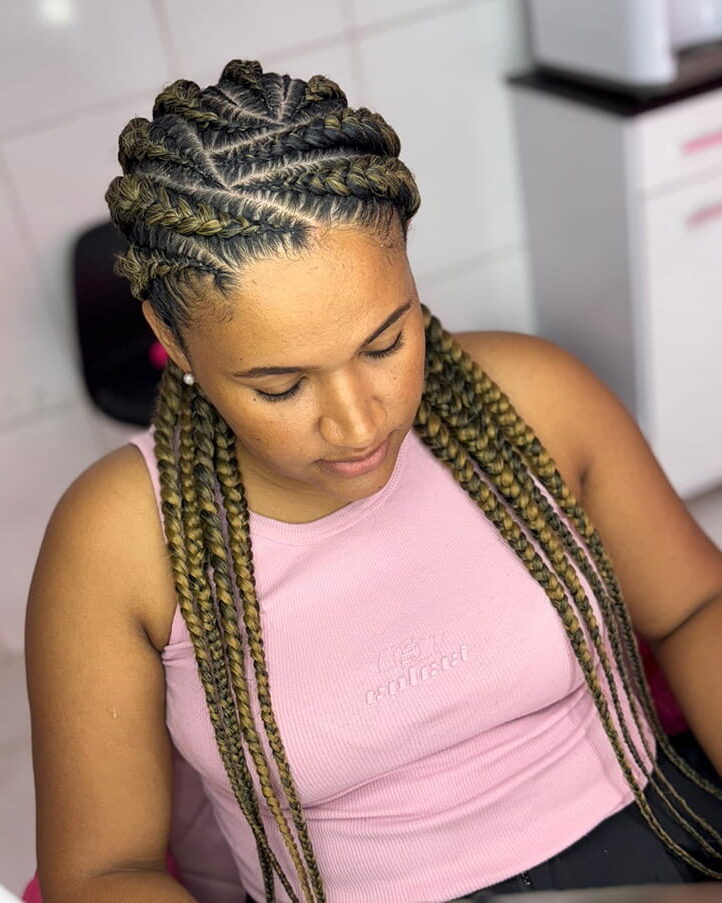 Ghana Braid Styles for Ebony Women