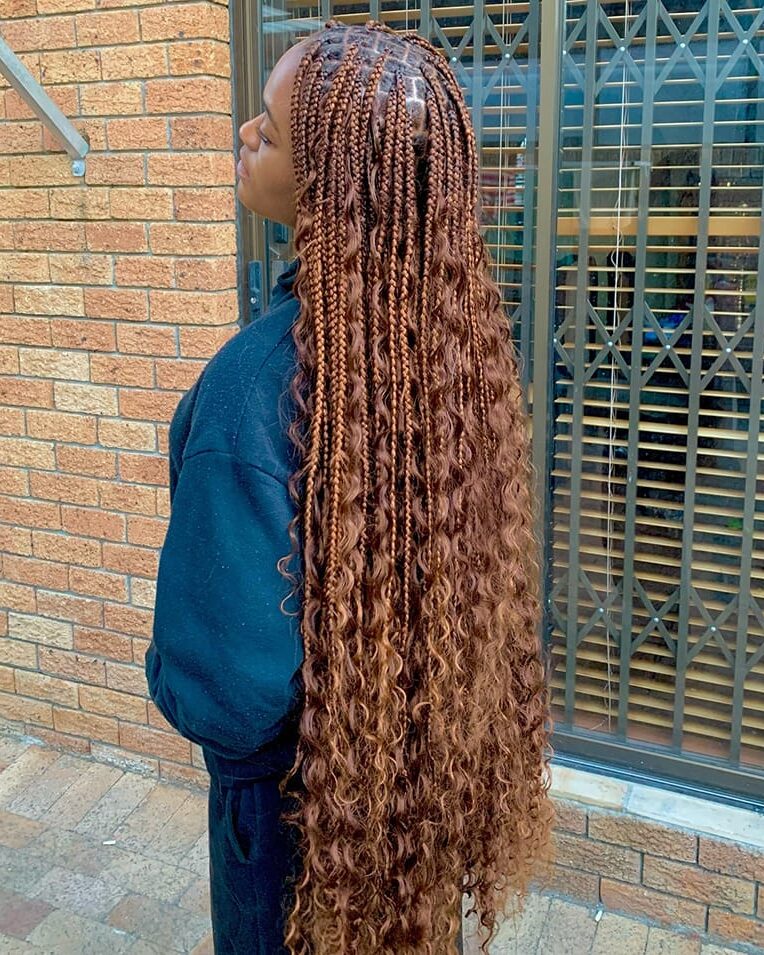 Protective Goddess Braids for Stylish Women