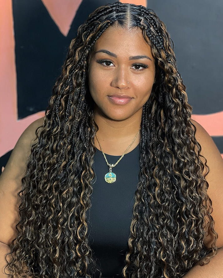 Protective Goddess Braids for Stylish Women