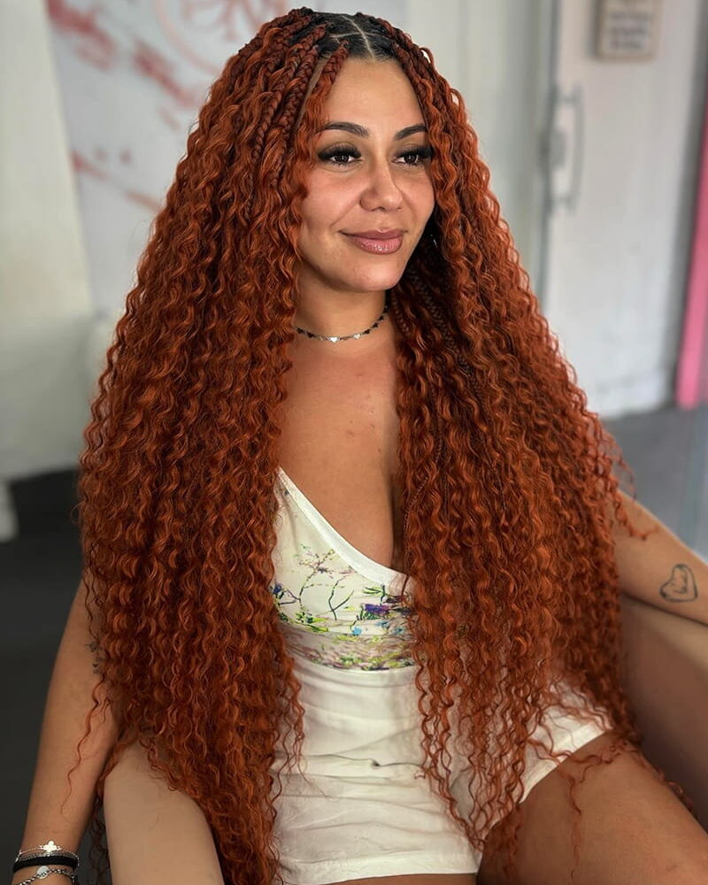Protective Goddess Braids for Stylish Women