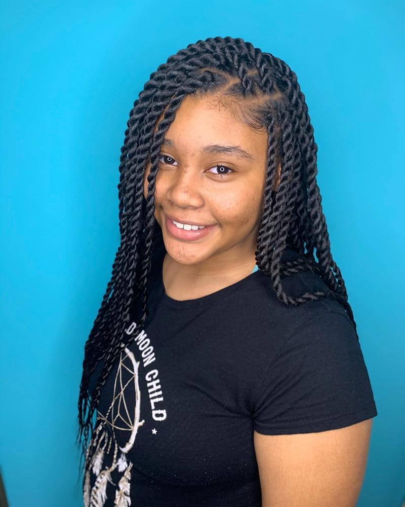 Protective Havana Twist Styles for African AMerican Women