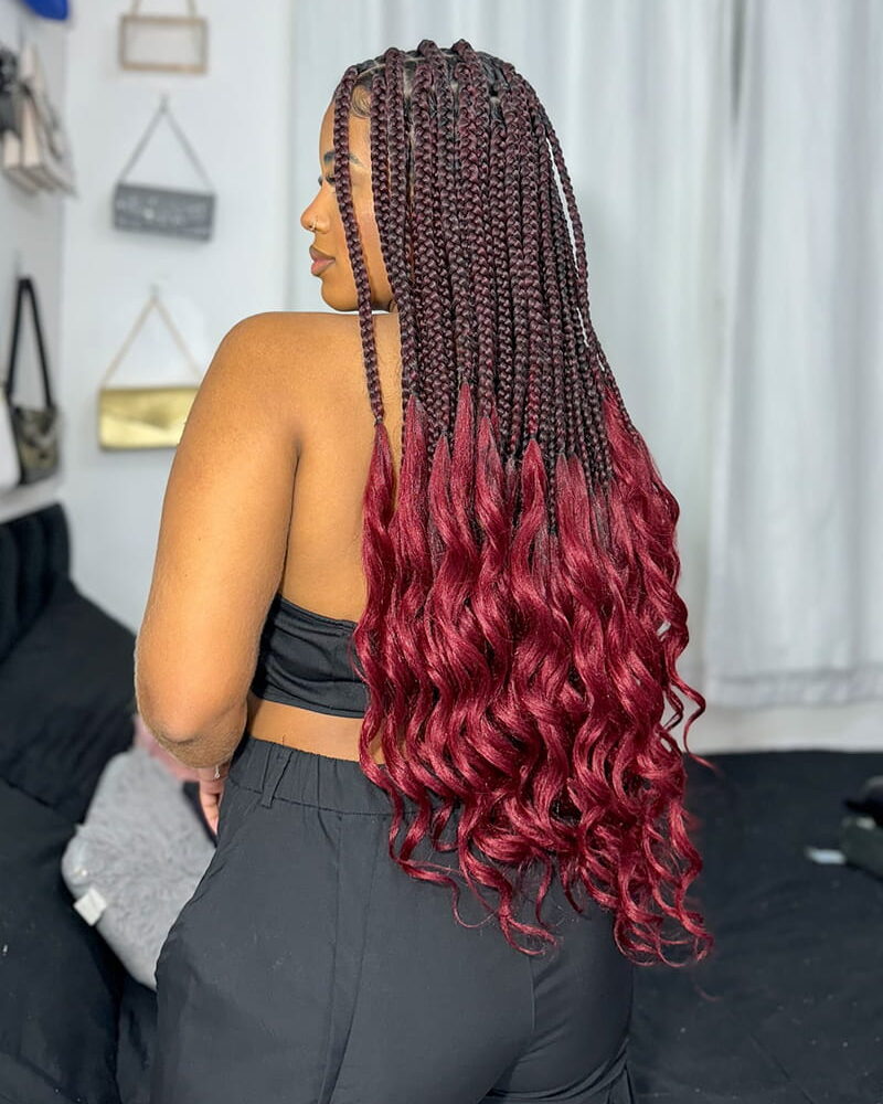 Jumbo Braids Style to Protect Your Natural Hair