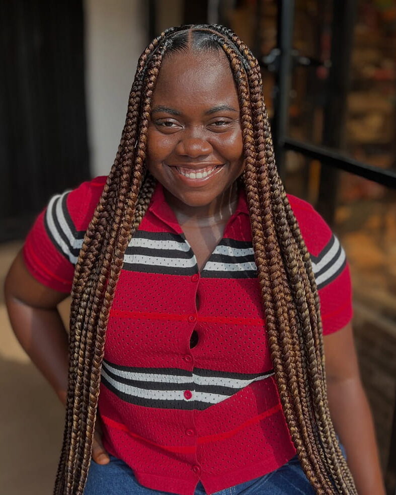 Jumbo Braids Style to Protect Your Natural Hair